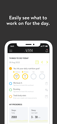 AFRM Coaching Screen 2