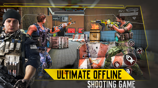 War Games Offline - Gun Games