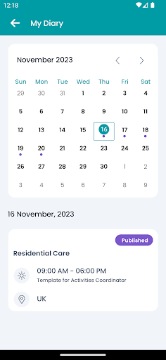 Civica MyDay Screen 3
