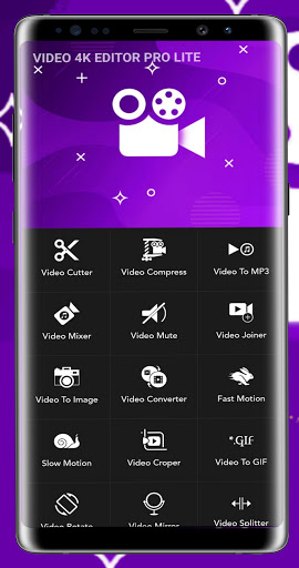 VIDEO 4K EDITOR PRO LITE Screen 2