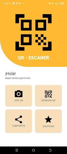Android application QR - Scanner screenshort