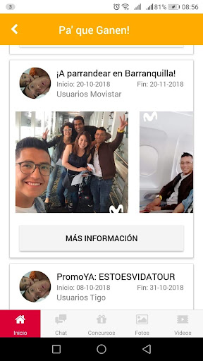 Silvestre enVivo Screen 2