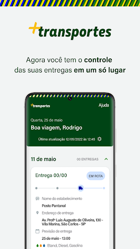 Android application +Transportes screenshort