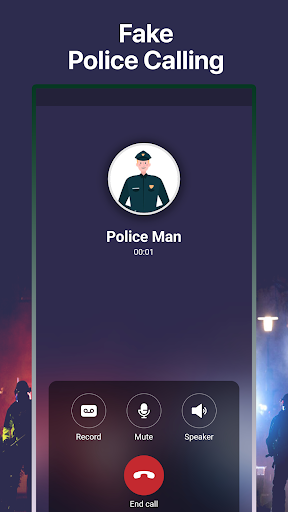 Fake Phone Call From Police Screen 2