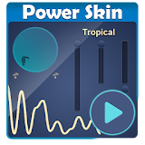 Tropical Poweramp Skin icon