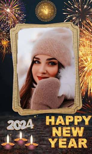 Android application New Year 2024 Photo Frame screenshort