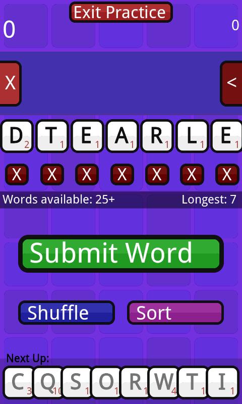 Android application Word Game Pro screenshort