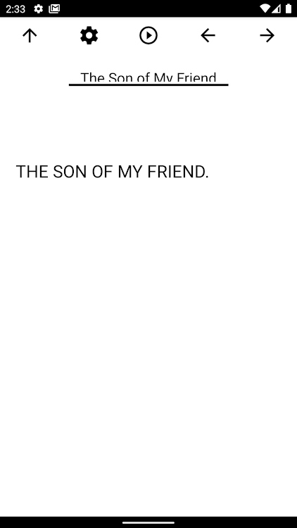 Book, The Son of My Friend - 1.0.55 - (Android)