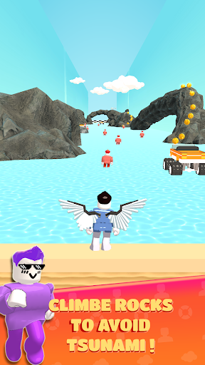 Run Friends: Avoid the Tsunami Screen 3