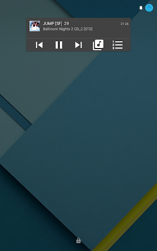 TrainingMusic Player Screen 3