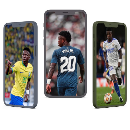 Vinicius Jr Wallpapers 4k logo