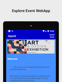 Eventora screenshot