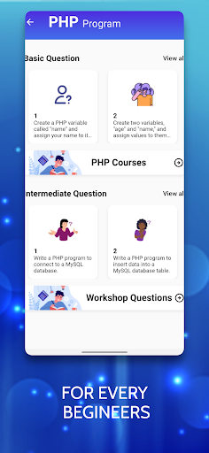 PHP Programs Screen 2