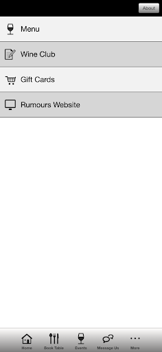 Rumours Wine Bar Screen 3