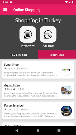 Online Shopping Turkey Reviews