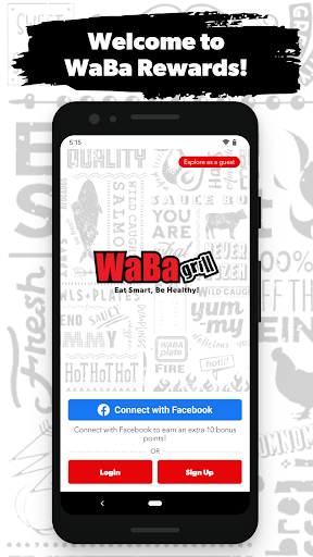 Android application WaBa Rewards screenshort