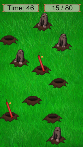 Tap A Mole Screen 2