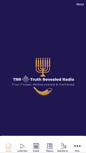 Android application TRR-Truth Revealed Radio screenshort