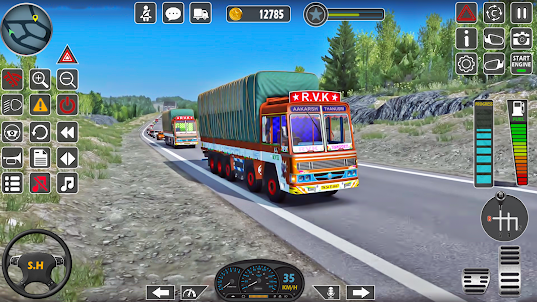 محاكاة ألعاب الشاحنة الهندية