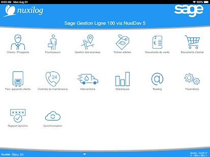 Sage Gestion Ligne 100 via NuxiDev 5 5.26.15.10 APK screenshots 8