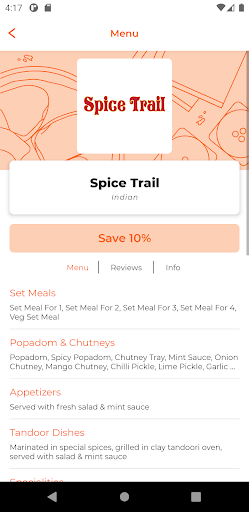 Spice Trail NP25 Screen 2