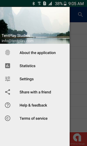 Android application Trek Laos screenshort