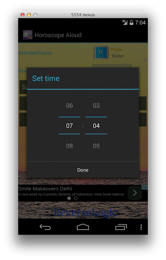 Horoscope Aloud Screenshot 2 - AppWisp.com