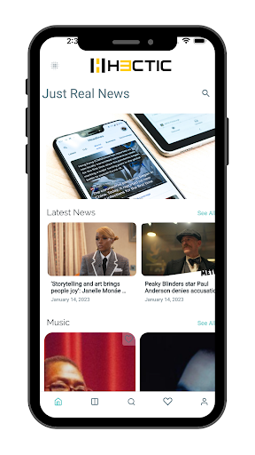 Android application Hectic Mag: News screenshort