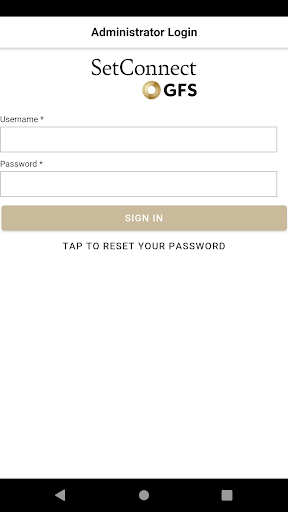 Android application SetConnect Visitor Kiosk screenshort