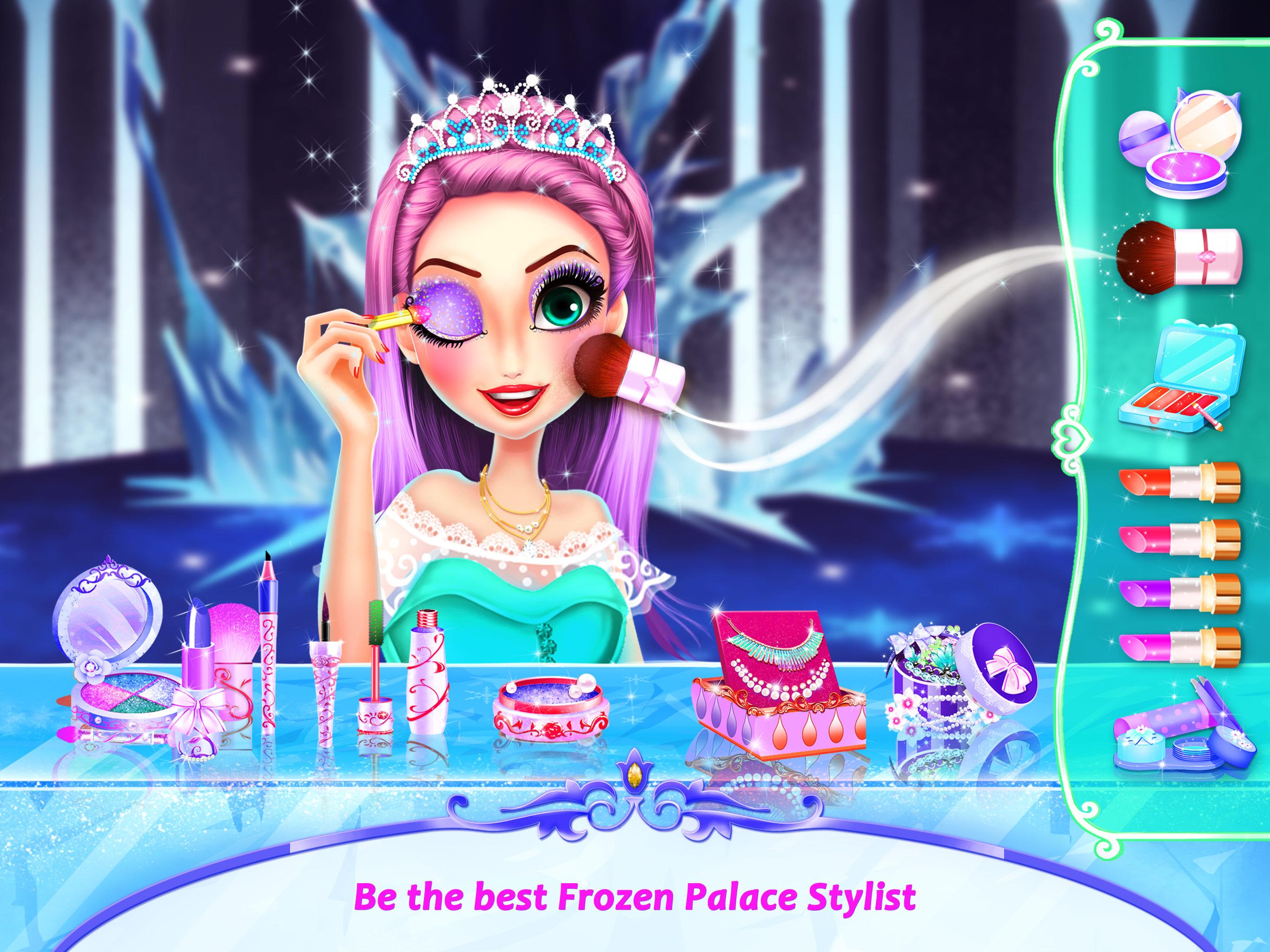 Android application Ice Beauty Queen Makeover 2 screenshort