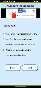 Number Finding Game