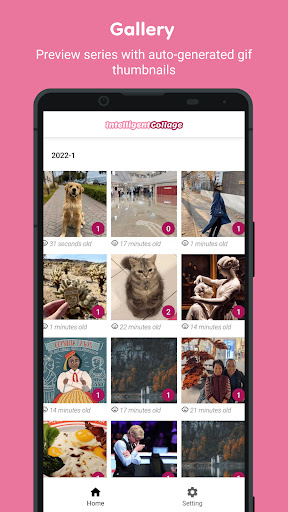 Android application Intelligent Collage Maker screenshort
