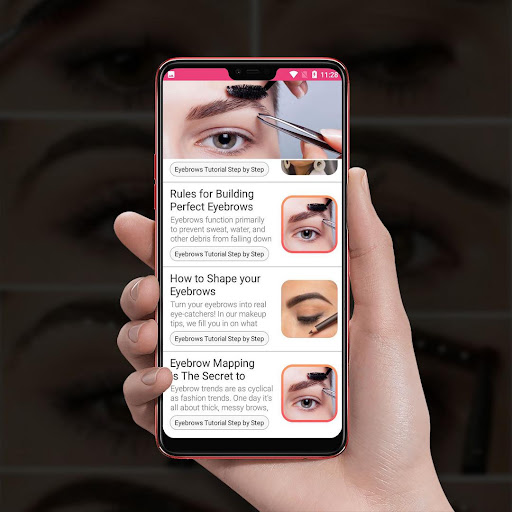 Eyebrows Tutorial Step by Step Screen 3
