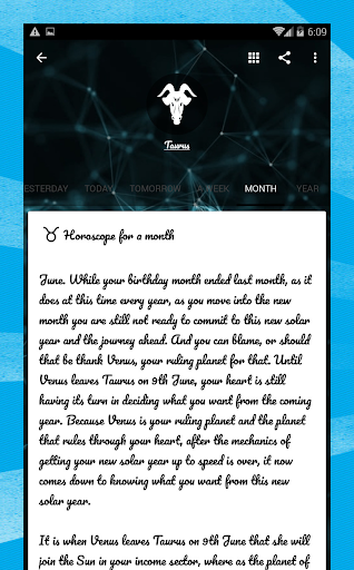 Secret Astrology Horoscope Screen 3