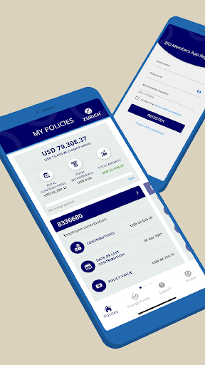 Android application Zurich ZIO Members App screenshort
