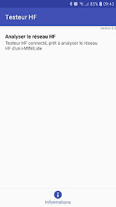 Screenshot 2 Testeur HF pour i-MINILide HF android