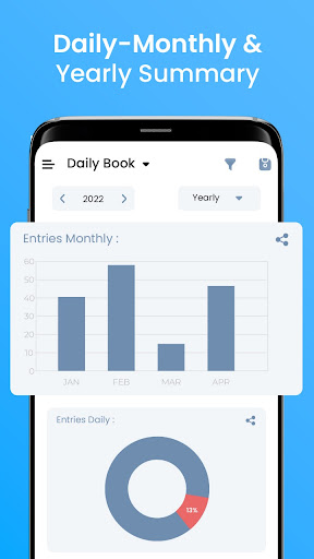 Simple Cash Book Management Screen 3