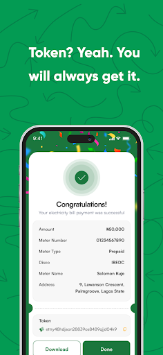 eFactory: Buy Electricity Screen 2