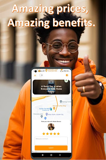 Android application Kwenda screenshort