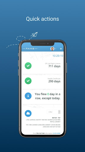 Android application FAMS screenshort