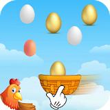 Basket Egg Catcher Game: Egg Toss icon