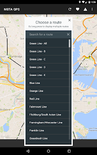 MBTA GPS - Track the T