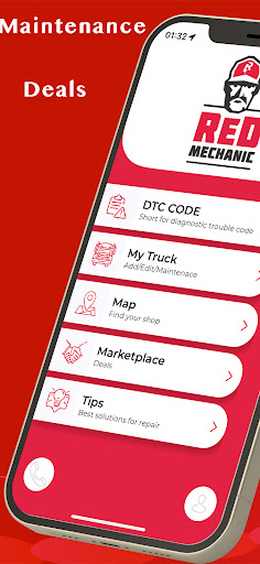 Android application RedMechanic-Your Road Advisor screenshort