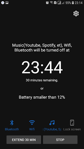 Sleep Timer 2021 - turn Music Screen 2