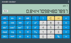 screenshot of Calculator LCD VFD