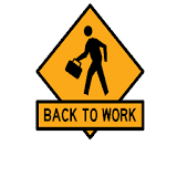 Get back to work icon
