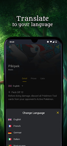 Screenshot of Poke TCG Scanner Dragon Shield