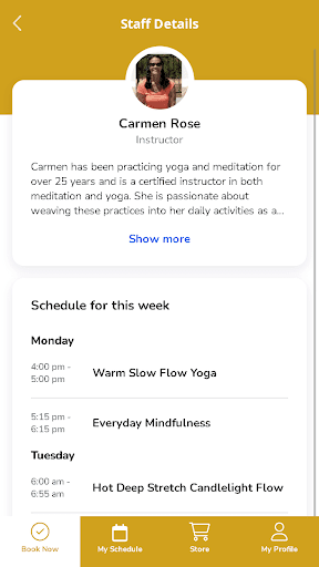 Dharma Yoga Loft Screen 3
