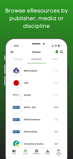 NIFTEM eLibrary Screen 3