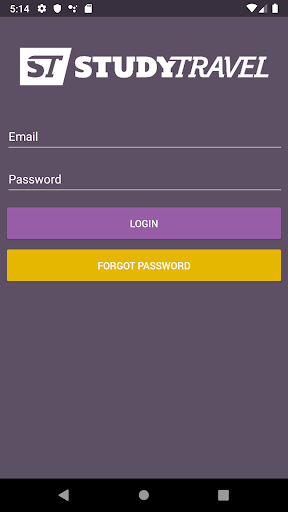 Android application StudyTravel Network screenshort